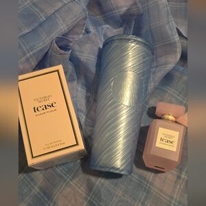 Starbucks 2024 BabyBlue Twist Tumbler + VS